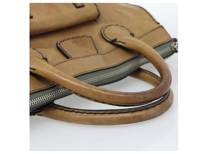 Chloé Borsa Chloe in pelle marrone argento bs35550 - vista 8