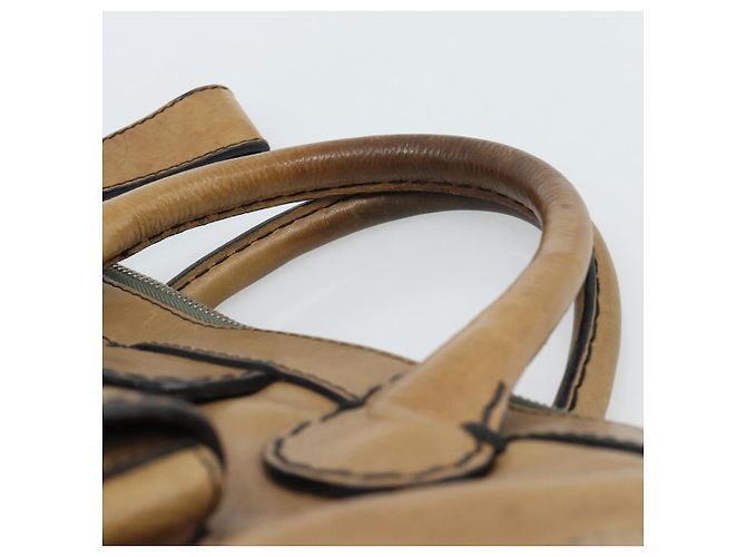 Chloé Borsa Chloe in pelle marrone argento bs35550 - vista 9