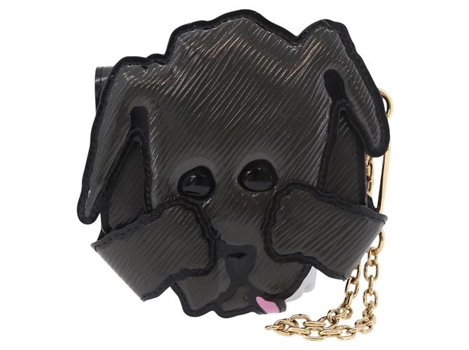 LOUIS VUITTON Tarjetero Catgram Dog Gris M63897 LV Auth 184876SAM Castaño Monograma - vista 2