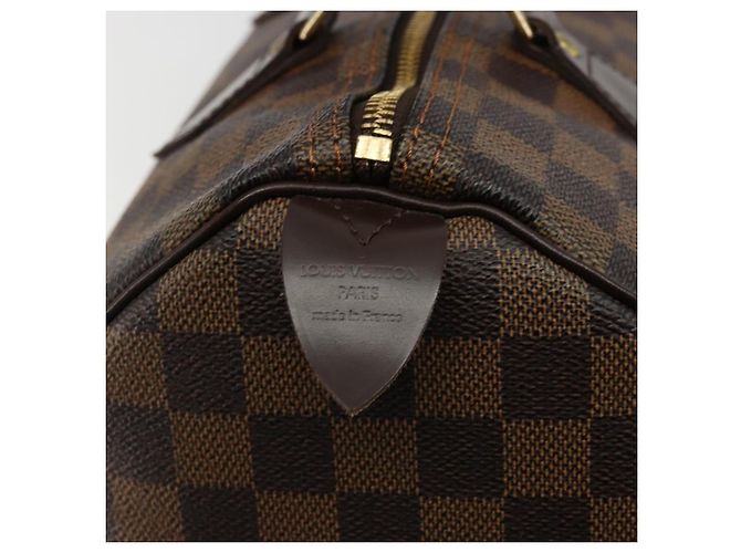 LOUIS VUITTON Borsa Damier Ebene Speedy 30 N41364 LV Auth 184917SAV - vista 17