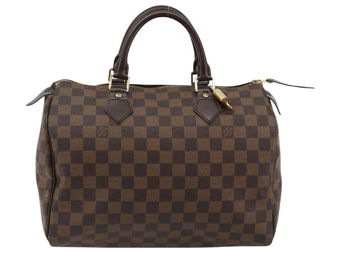 LOUIS VUITTON Borsa Damier Ebene Speedy 30 N41364 LV Auth 184917SAV - vista 2