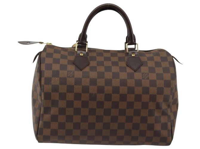 LOUIS VUITTON Borsa Damier Ebene Speedy 30 N41364 LV Auth 184917SAV - vista 3