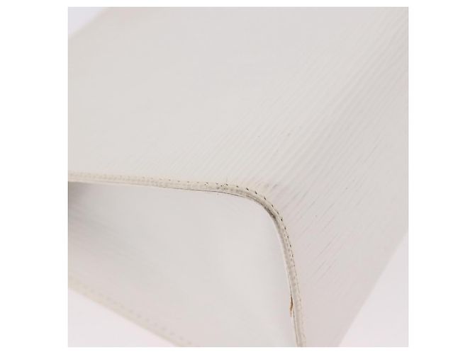 Clutch FENDI in pelle bianco e argento Auth ep14814 - vista 10