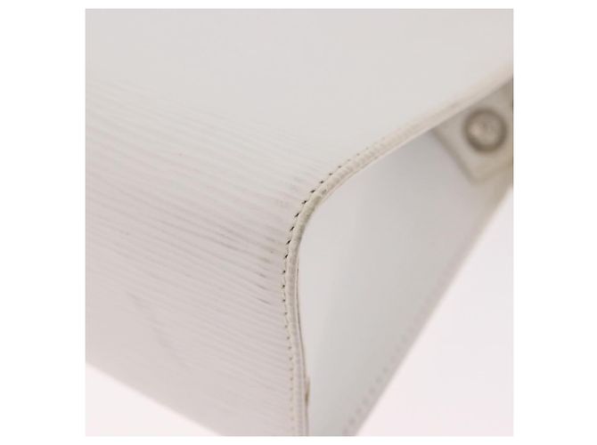 Clutch FENDI in pelle bianco e argento Auth ep14814 - vista 11