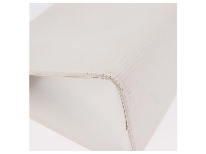 Clutch FENDI in pelle bianco e argento Auth ep14814 - vista 8