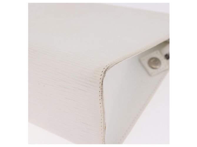Clutch FENDI in pelle bianco e argento Auth ep14814 - vista 9