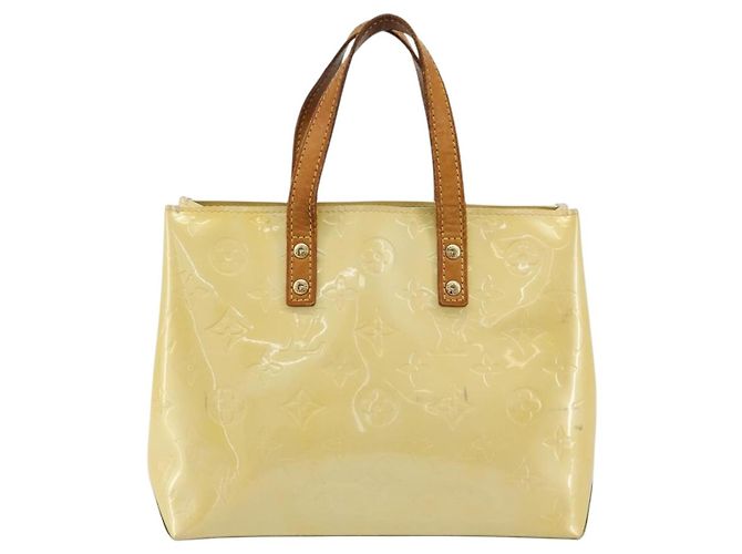 LOUIS VUITTON Borsa Monogram Vernis Reade PM Perle M91336 LV Auth BA13397 - vista 2