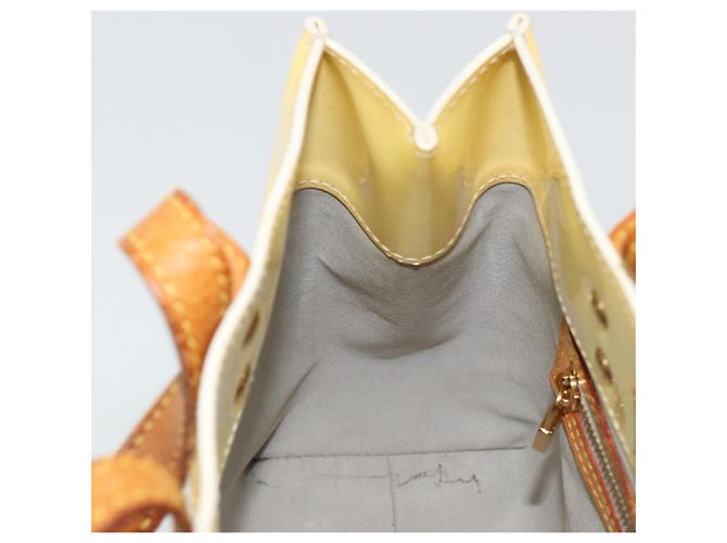 LOUIS VUITTON Borsa Monogram Vernis Reade PM Perle M91336 LV Auth BA13397 - vista 20