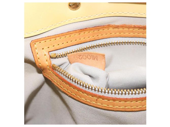 LOUIS VUITTON Borsa Monogram Vernis Reade PM Perle M91336 LV Auth BA13397 - vista 23