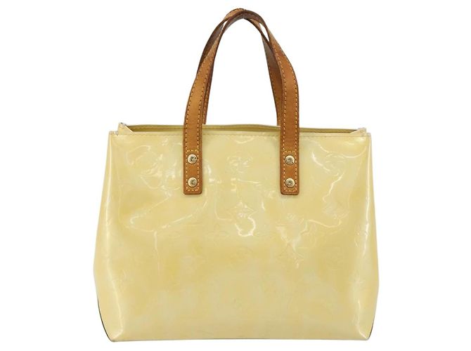 LOUIS VUITTON Borsa Monogram Vernis Reade PM Perle M91336 LV Auth BA13397 - vista 3