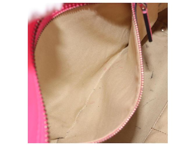 Bolso Tote VALENTINO Studs de cuero 2way Pink Gold Auth BA13319 Rosa Dorado - vista 22