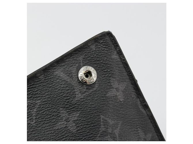LOUIS VUITTON Monogram Eclipse Grand Sac Pouch M44733 LV Auth ar13960 Monogramma - vista 12