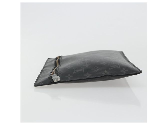 LOUIS VUITTON Monogram Eclipse Grand Sac Pouch M44733 LV Auth ar13960 Monogramma - vista 5