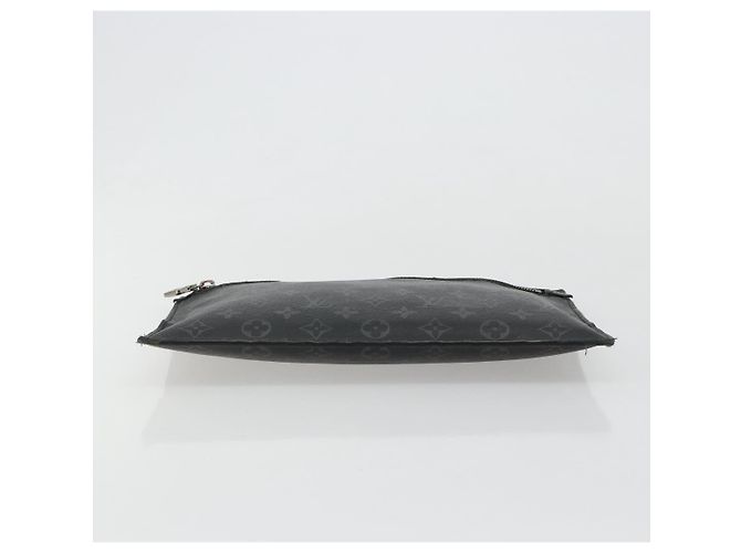 LOUIS VUITTON Monogram Eclipse Grand Sac Pouch M44733 LV Auth ar13960 Monogramma - vista 7