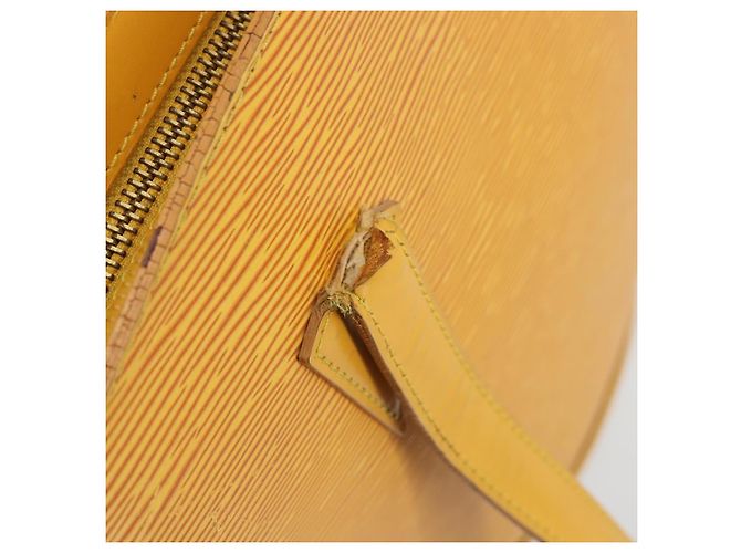 LOUIS VUITTON Epi Saint Jacques Shopping Bag Giallo M52269 LV Auth 184737 - vista 14