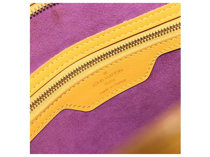 LOUIS VUITTON Epi Saint Jacques Shopping Bag Giallo M52269 LV Auth 184737 - vista 16