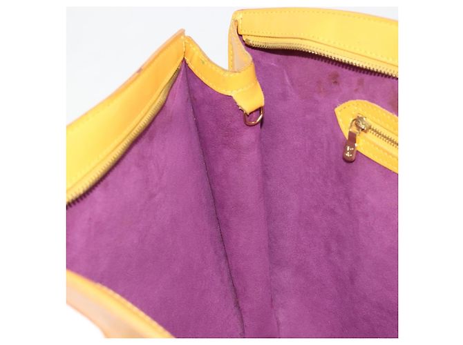 LOUIS VUITTON Epi Saint Jacques Shopping Bag Giallo M52269 LV Auth 184737 - vista 19