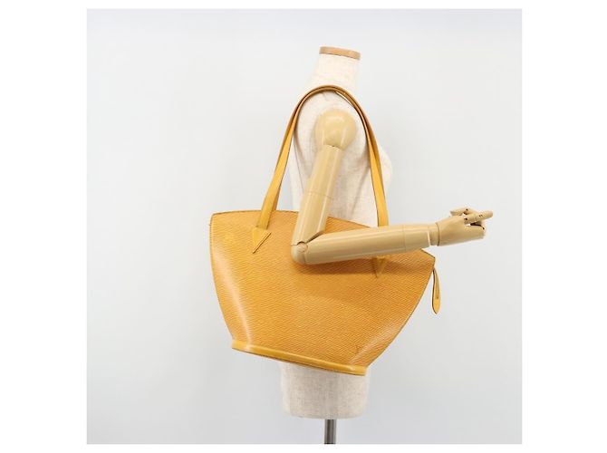 LOUIS VUITTON Epi Saint Jacques Shopping Bag Giallo M52269 LV Auth 184737 - vista 23