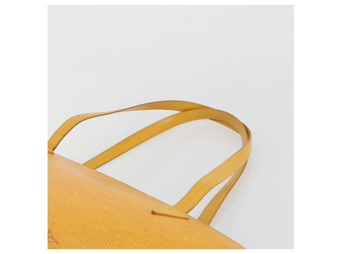 LOUIS VUITTON Epi Saint Jacques Shopping Bag Giallo M52269 LV Auth 184737 - vista 8
