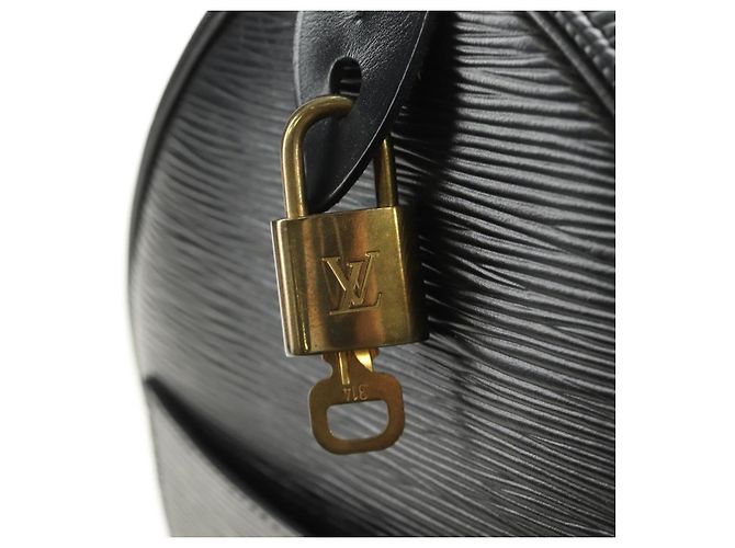 LOUIS VUITTON Epi Speedy 40 Hand Bag Black M42982 LV Auth 183190SAV Nero - vista 14