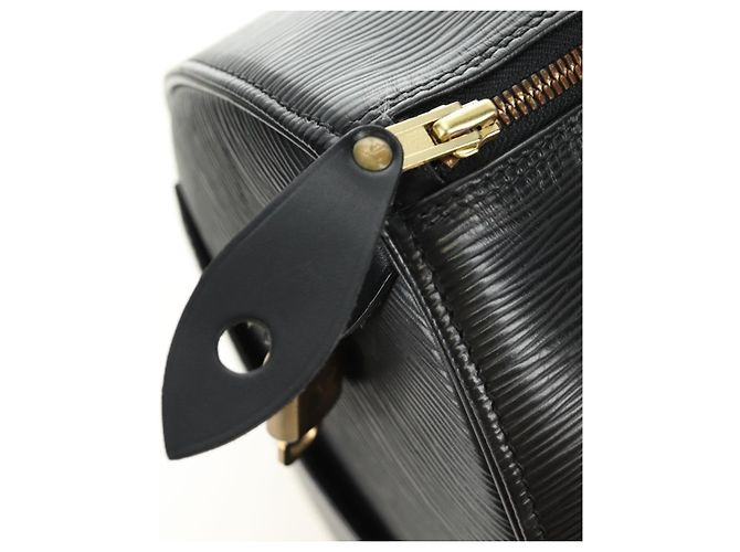 LOUIS VUITTON Epi Speedy 40 Hand Bag Black M42982 LV Auth 183190SAV Nero - vista 16