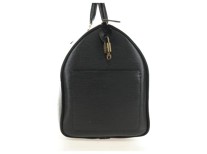 LOUIS VUITTON Epi Speedy 40 Hand Bag Black M42982 LV Auth 183190SAV Nero - vista 4