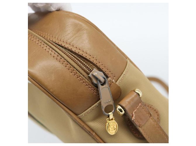 Borsa a Spalla GUCCI Web Sherry Line in Tela Beige Oro Rosso 010 378 Auth ep14843 D'oro - vista 15
