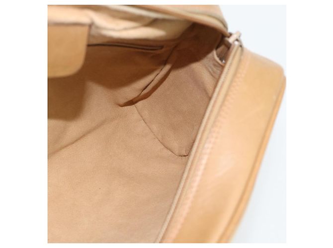 Borsa a Spalla GUCCI Web Sherry Line in Tela Beige Oro Rosso 010 378 Auth ep14843 D'oro - vista 18