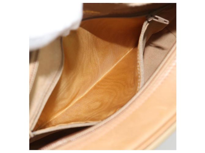 Borsa a Spalla GUCCI Web Sherry Line in Tela Beige Oro Rosso 010 378 Auth ep14843 D'oro - vista 21