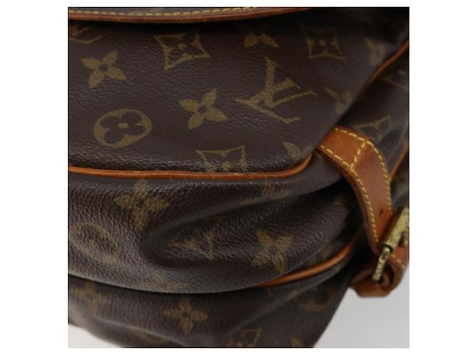 LOUIS VUITTON Sac à épaule Monogram Saumur 30 M42256 LV Auth ka4691 Monogramme - vue 12