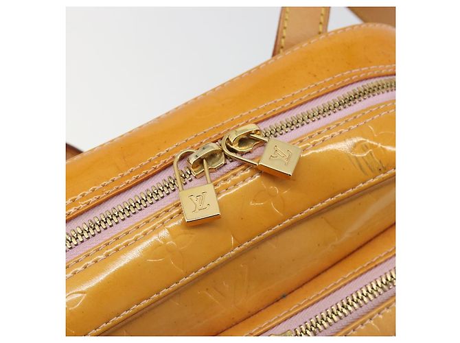 LOUIS VUITTON Monogram Vernis Marley Marshmallow Pink M91039 LV Auth 184200 - Ansicht 15