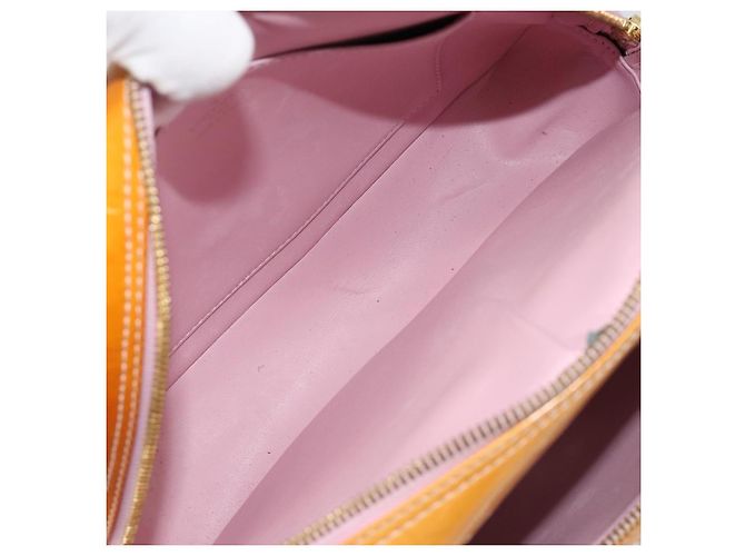 LOUIS VUITTON Monogram Vernis Marley Marshmallow Pink M91039 LV Auth 184200 - Ansicht 17