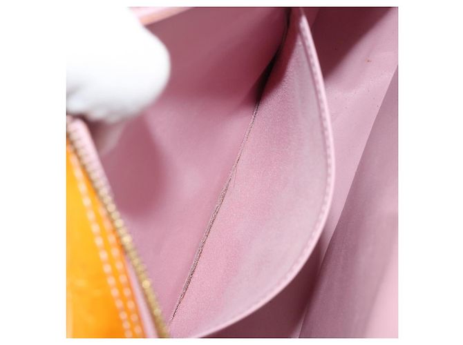 LOUIS VUITTON Monogram Vernis Marley Marshmallow Pink M91039 LV Auth 184200 - Ansicht 20