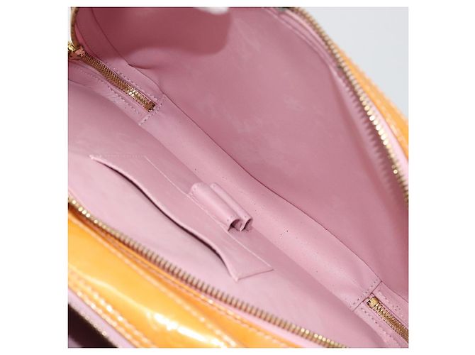 LOUIS VUITTON Monogram Vernis Marley Marshmallow Pink M91039 LV Auth 184200 - Ansicht 21
