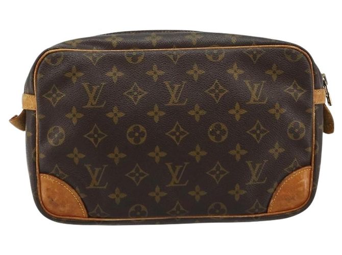 LOUIS VUITTON Clutch Monogram Compiegne 28 M51845 LV Auth ka4698 Monogramma - vista 3