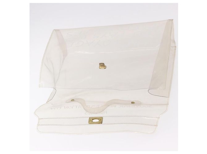 Hermès Borsa Kelly HERMES in vinile Vinyl Clear Auth 184747 - vista 15