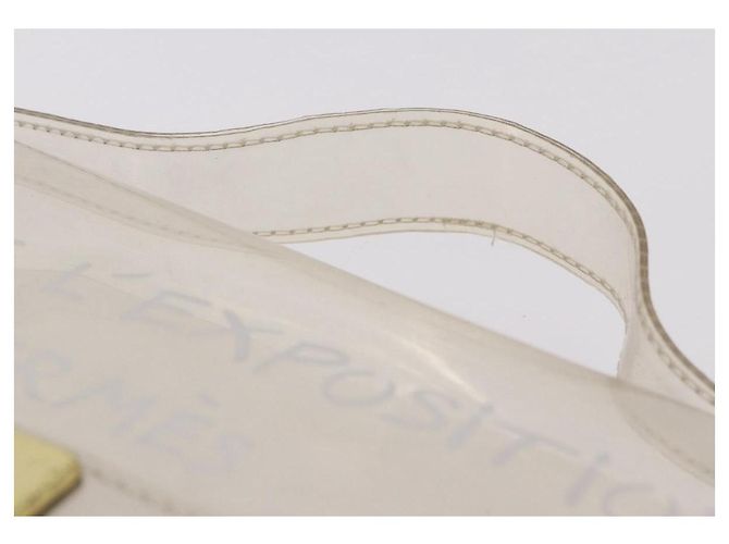 Hermès Borsa Kelly HERMES in vinile Vinyl Clear Auth 184747 - vista 8