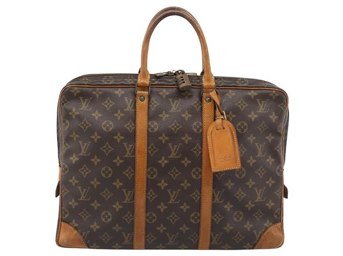LOUIS VUITTON Monogram Porte Documents Voyage Business Bag M53361 Auth BA13326 Monogramma - vista 2