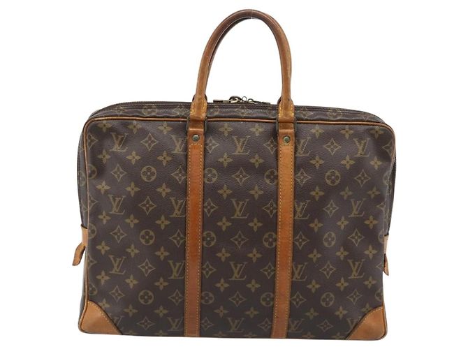 LOUIS VUITTON Monogram Porte Documents Voyage Business Bag M53361 Auth BA13326 Monogramma - vista 3
