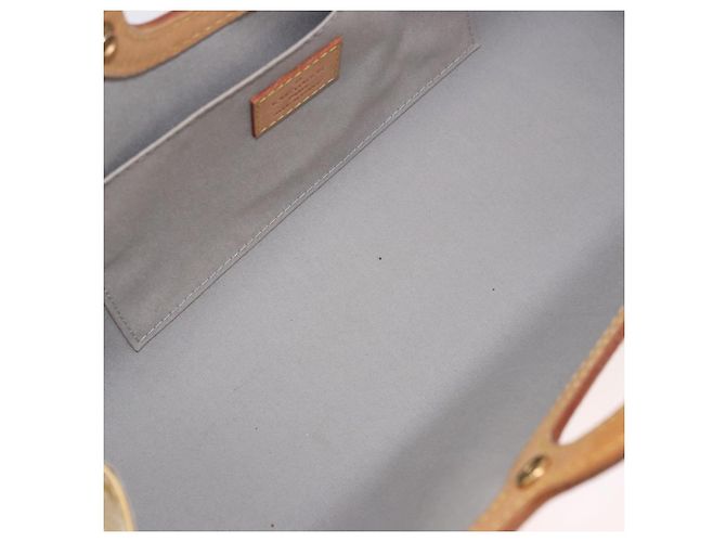 LOUIS VUITTON Monogram Vernis Roxbury Drive Bag 2Way Perle M91374 Auth 184738 - view 19