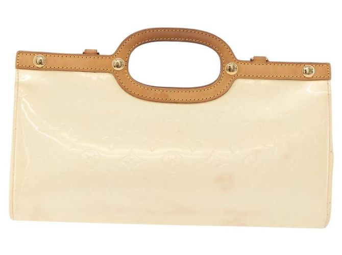 LOUIS VUITTON Monogram Vernis Roxbury Drive Bag 2Way Perle M91374 Auth 184738 - view 2