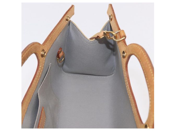 LOUIS VUITTON Monogram Vernis Roxbury Drive Bag 2Way Perle M91374 Auth 184738 - view 20