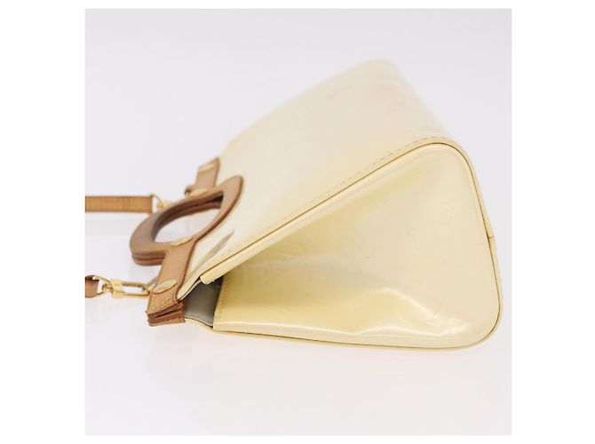 LOUIS VUITTON Monogram Vernis Roxbury Drive Bag 2Way Perle M91374 Auth 184738 - view 6