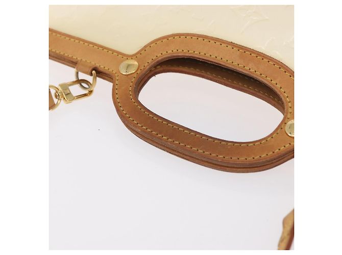LOUIS VUITTON Monogram Vernis Roxbury Drive Bag 2Way Perle M91374 Auth 184738 - view 8