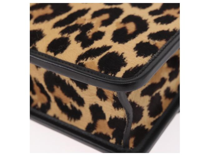 Borsa a tracolla Christian Dior 30 Montaigne in pelle Harako Marrone Oro Auth 185424SM - vista 14