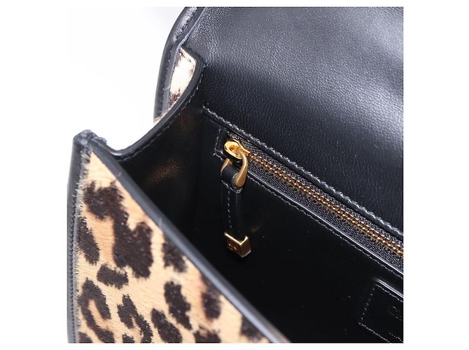 Borsa a tracolla Christian Dior 30 Montaigne in pelle Harako Marrone Oro Auth 185424SM - vista 21