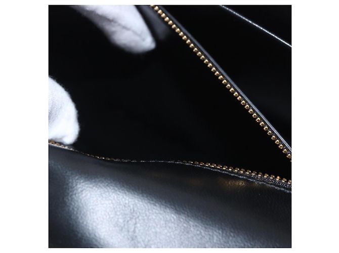Borsa a tracolla Christian Dior 30 Montaigne in pelle Harako Marrone Oro Auth 185424SM - vista 22