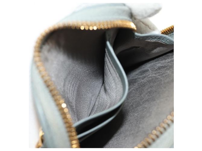 Custodia per telefono Christian Dior Oblique 30 Trotter Canvas con catena Grigio Auth 184749M Marrone D'oro - vista 22