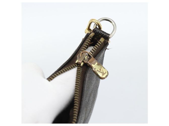 LOUIS VUITTON Monogram Pochette Accessoires Cartera M51980 LV Auth ti3956 Monograma - vista 18