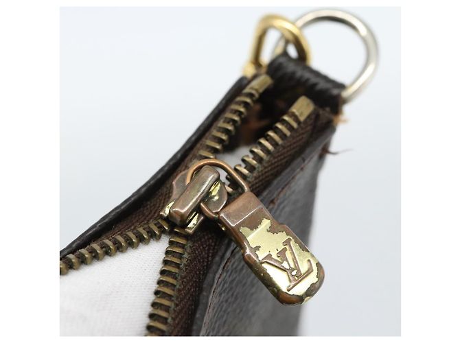 LOUIS VUITTON Monogram Pochette Accessoires Cartera M51980 LV Auth ti3956 Monograma - vista 19